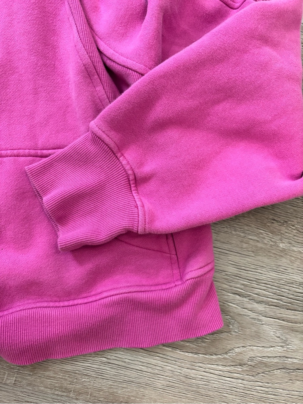 Lululemon Scuba Hoodie Pow Pink Tone XS S Bright Pink Half-Zip Hoodie XS/S - Picture 7 of 12